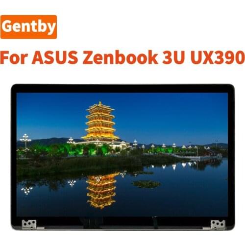 12.5 inch Replacement for Asus ZenBook UX390 UX390U UX390UA UX390UAK LCD Screen Display Digitizer Upper top Part Full Assembly