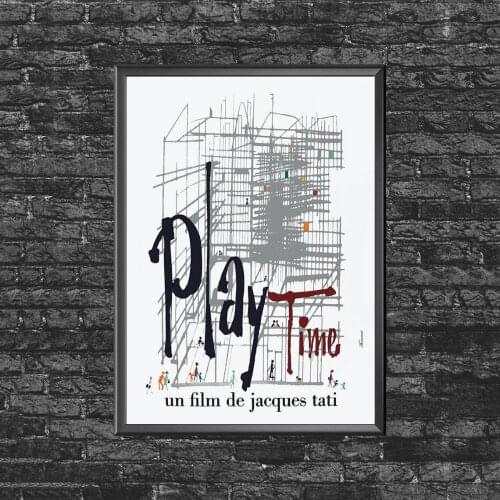 Play Time Movie Poster Canvas Print Art Wall Painting Home Decoration (No Frame)