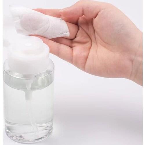 Sub Bottle Travel Or Home Empty Container For Cosmetics Makeup Remover Nail Polish Alcohol Clean Liquid Etc,Use With Cotton Pads