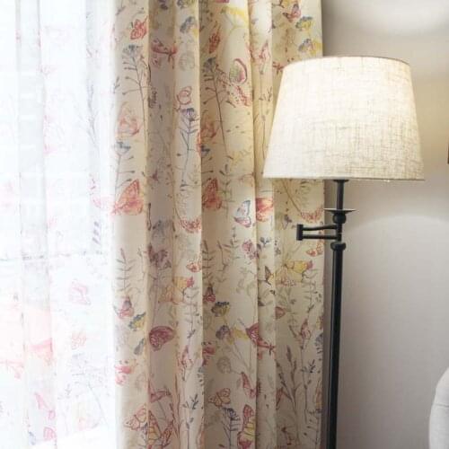 Curtains For Living Room шторы фатин Para Salon Cortinas Rideau Nordic Modern Minimalist Cotton Linen American Country Curtains