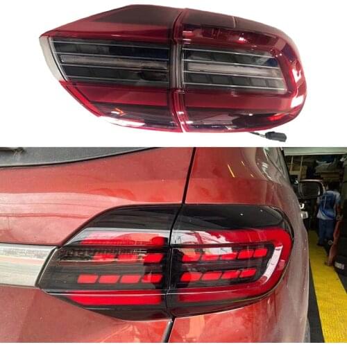 Tail Lamp LED DRL Dynamic Signal Brake Reverse Taillight Fit for ford everest 2015 - 2019 LED