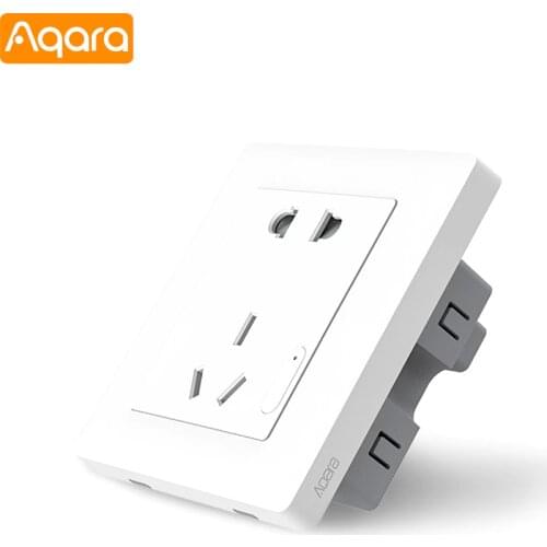 Aqara Smart Socket Wireless Wall Outlet Switch socket Smart life Wireless Remote Plug App control for Mihome app