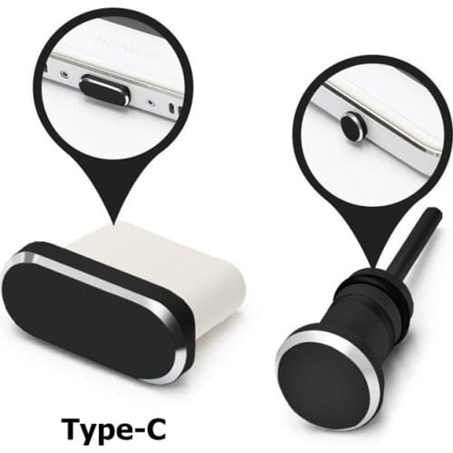 Type C Phone Charging Port 3.5mm Earphone Jack Sim Card USB C Dust Plug For Samsung S10 S9 S8 Note 8 9 Huawei P10 P20 P30 Pro