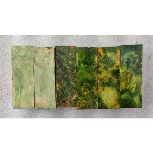 39x39x120mm HM Birch burl pen blank colorful stabilized wood Pen blank