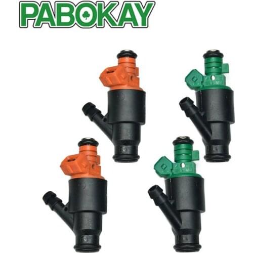 4 pieces x ORIGINAL Fuel Injector For 95-02 Kia Sportage 2.0 two green 0280150502 and orange 0280150504
