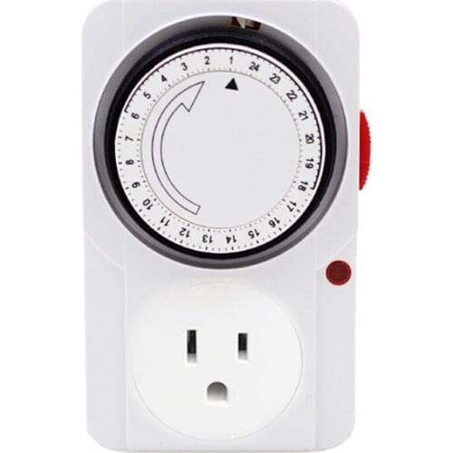 American standard mechanical timer socket 24-hour cycle time controller timer switch