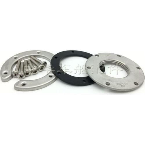 KUS Stainless Steel Flange Matched With S3/S3H Series Water Level Sensor Marine Yacht Sailing Ship Car Boat Accessories