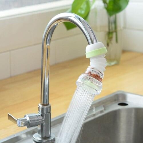 For16-23mm Diameter Faucet Extend Extender Multifunction Water Purification Spin Faucet Sprinkler Lengthen E0863