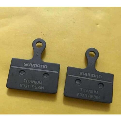 K03Ti resin pad Hydraulic disc brake pads bicycle bike M9100 R9170 R8070 R7070 RS805 RS505 RS405 RS305 U5000
