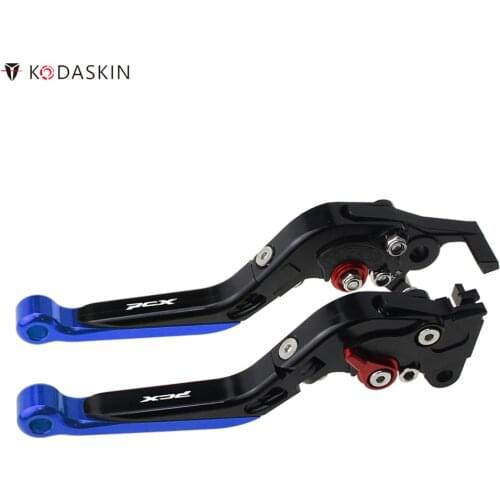 Kodaskin Motorcycle Accessories Folding Extendable Brake Clutch Levers Master Cylinder Levers Hydrau For Honda PCX150 pcx 150