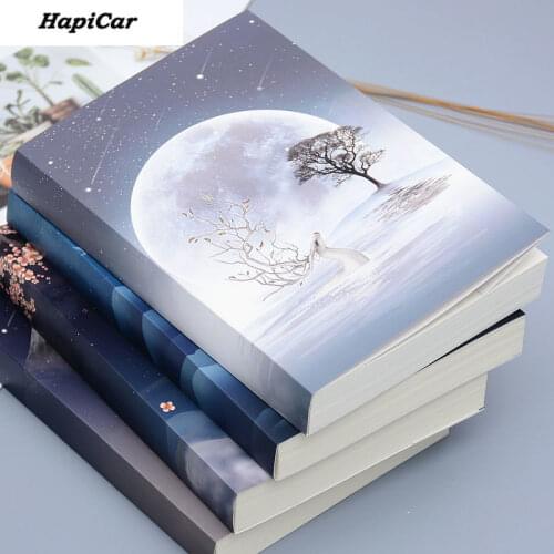 Korean Stationery Vintage Sketchbook Notepad Notebooks for Students Budget Book 2021 Planner Budget Book Journal Office Supplies