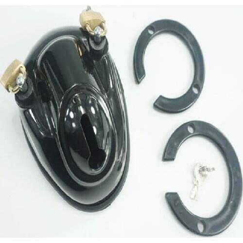 New design bowl Free shipping Male cock lock ring Chastity device cage CB6000 bondage restraints SM sex toy for men