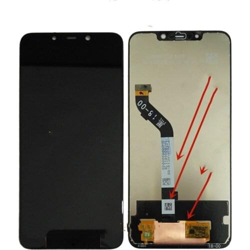 100% New Original+Frame For 6.18"Xiaomi poco F1 LCD Display Touch Screen Digitizer Assembly for xiaomi mi Pocophone F1(10 point)
