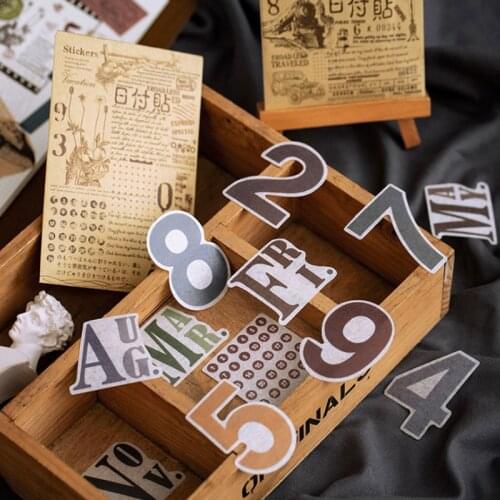 10packs Daily Pay Sticker Winter Summer Cloud Series Retro Pocket Diary DIY Decorative Sticker free shipping