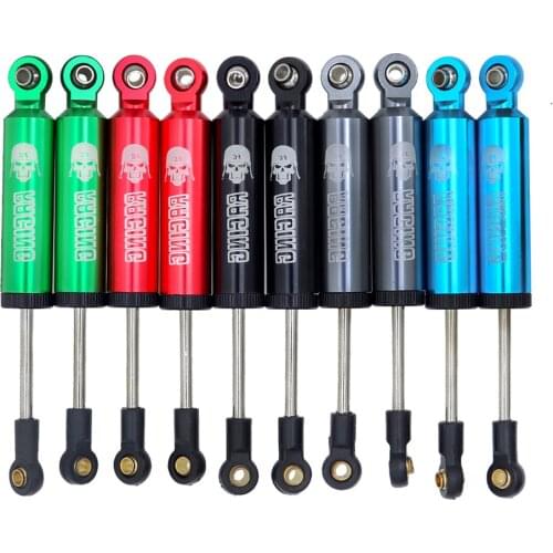 2pcs 90/100mm Built-in Spring Metal Shock Absorber Damper For 1/10 RC Rock Crawler SCX10 D90 AXIAL Off-road Tamiya TRX-4 Redcat