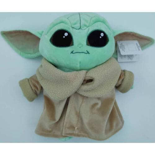 Free shipping Disney Force Awakens Baby Yodaing War Plush Toys Peluche Cute Star Wisdom Master Yoda Stuffed Soft Children Doll