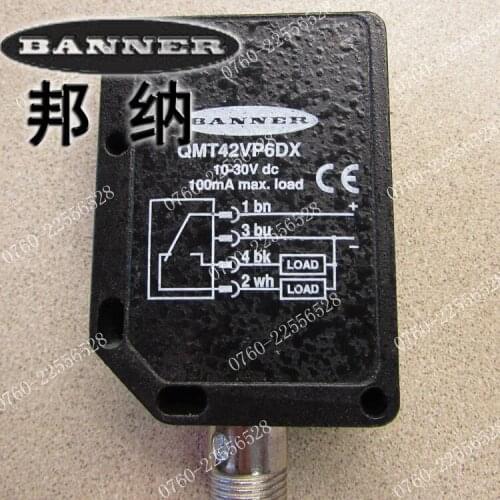 Free shipping high quality BANNER Bonner photoelectric switch sensor QMT42VN6DX original authentic