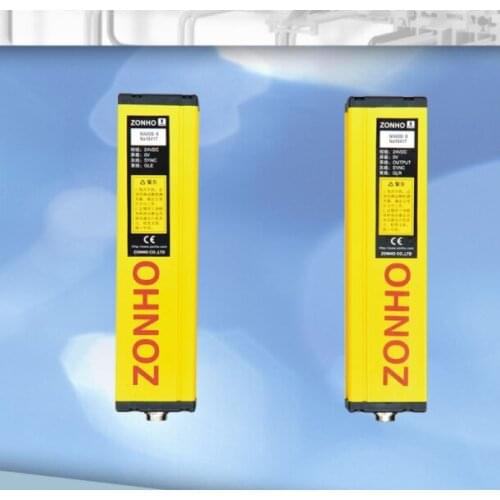 Shanghai Zhonghu Electronic Quality Assurance NA40S-8 Safety Light Curtain Sensor Switch Grating Photoelectric switch