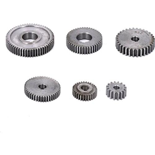X1-1000 6PCS Metal Gear Set/SIEG X1 Change Gear Set 45 # steel Metal gear Set