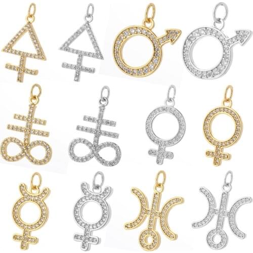 Men Women Boy Girl Sign Cute Animals Plants Charms for Jewelry Making Supplies Diy Pendant Necklace Bracelet Earrings Dangle