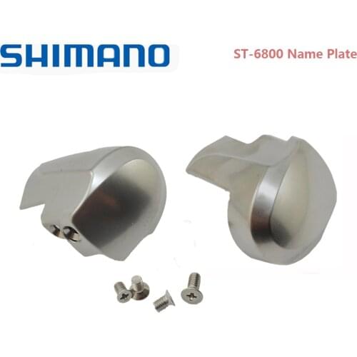 Shimano Ultegra ST-6800 Name Plate Left / Right Hand w/ Fixing Screw 6800 name plate & fixing screws