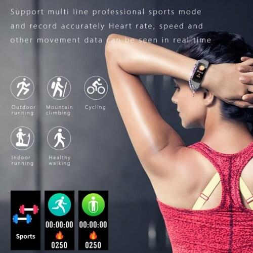 Smart Watch Fitness Tracker for Men Women, Bracelet Band with 14 Days Use Once Charged Call & SNS Reminder Music Control