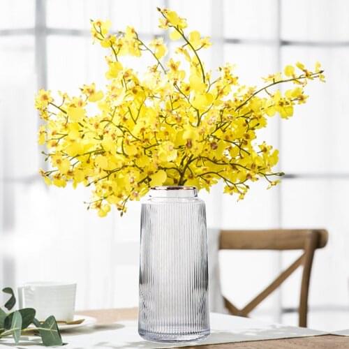 Glass Flower Vase Hydroponics Terrarium Container Jar Home Decor Ornaments