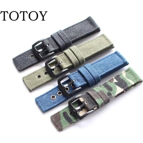 TOTOY Leather Watch Straps