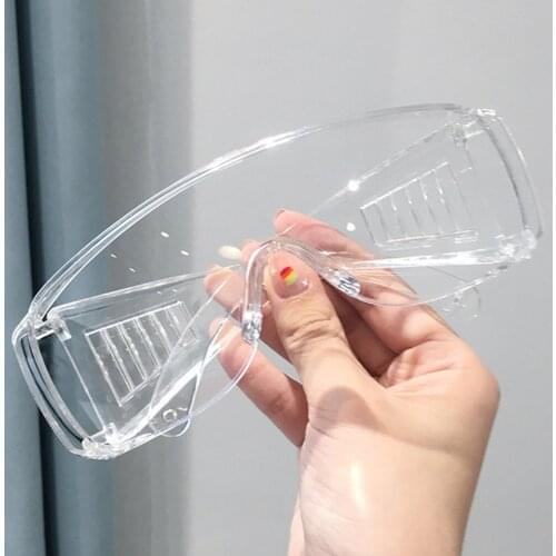 Universal Safety Goggle Anti-splash Dust-Proof Wind-Proof Transparent Lens Industrial Research Work Lab Eye Protection Eyewear