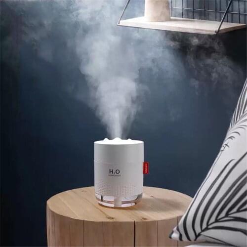 Snow Mountain Humidifier Mini Diffuser Warm Yellow USB Atomizer 500ml Household Air Mist Generator Office Sprayer car diffuser