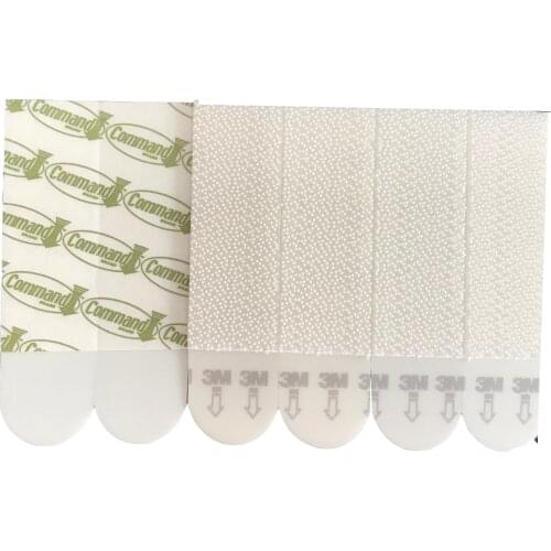 100pcs Medium 3M Command strips 3M Command magic dual lock no nails/holes no damage Picture hangers Strips