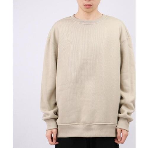 2021 Autumn Pullover Cotton Hoodies Spring Casual Outwear Long Sleeve Hooded Long Sweatshirt