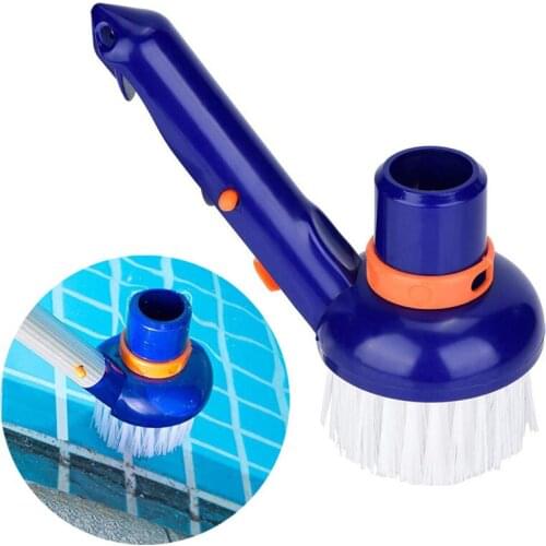 5.2 Inch Water Park Gym Swimming Bathing Pool Fish Pond Bottom Wall Dirt Moss Practical Plastic Brush Head Cleaning Accessories7