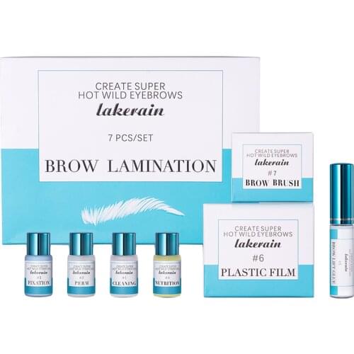 7pcs / Set Eyebrow Laminating Kit Eyelash Lifting Kit Fixation for