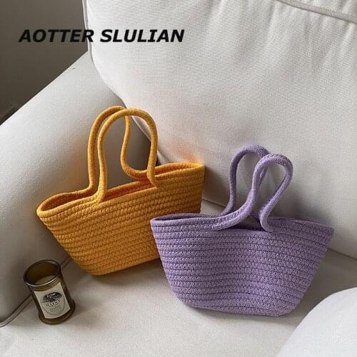 AOTTER SLULIAN Women's Woven Bags