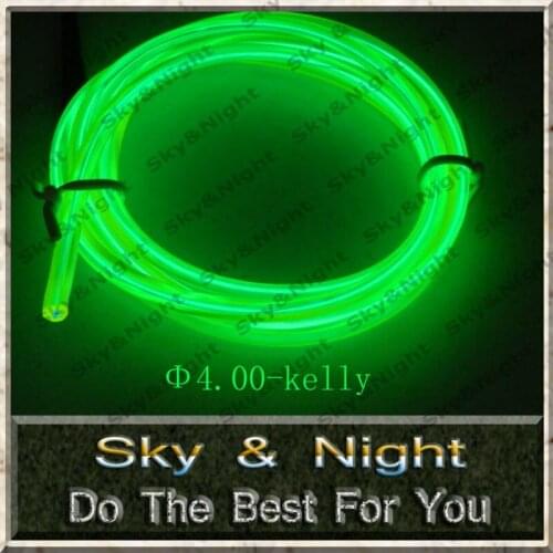 Free shipping+ Brightness-D type- 50M Neon light el wire+220v Inverter+3M tape (Ten colors are available)