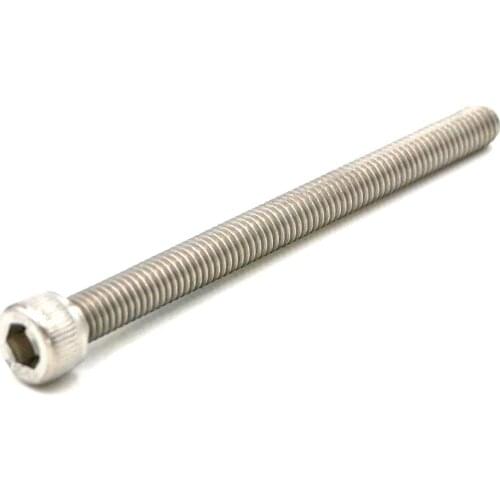 1pc M6*75mm 304 Stainless Steel Hex Head Cap Screws Tap Bolts