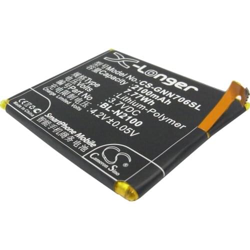 CS 2100mAh / 7.77Wh battery for GIONEE GN706, GN706L BL-N2100