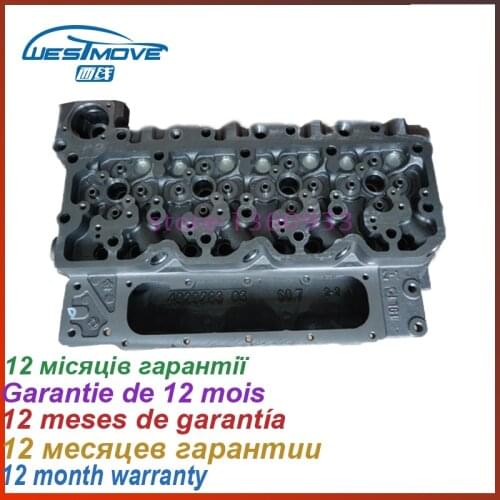 Cylinder head for Cummins ENGINE : ISDE 4 cylinder 4.5L C4941495 C4941496