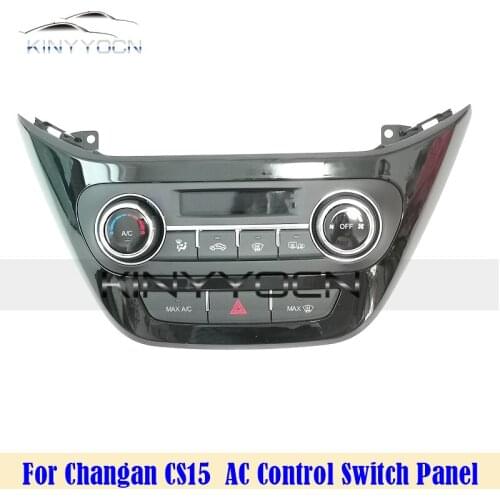 For Changan CS15 2016 2017 Air Conditioner Control Switch Panel AC Warm Air Heater Knob Air-Condition