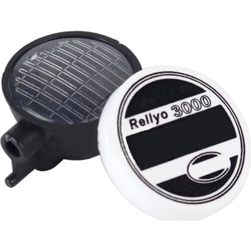 Searchlight Led Lights with Hella Round Light Cover for 1/10 Tamiya Grasshopper 2 TRX4 SCX10 D90 RC Car Parts Accessories