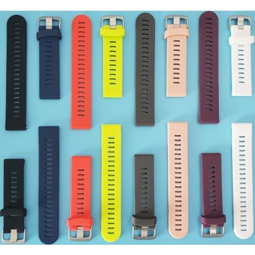 Wrist Strap For Huami Amazfit GTR 42mm watch Band Bracelet for Samsung Galaxy Watch Active / 42mm Replaceable Silicone Watchband