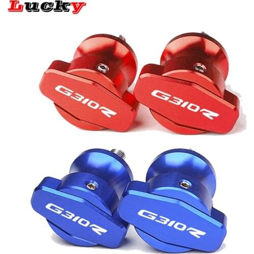 With logo For BMW G310R G310GS G310 R 2017 2018 8MM Motorcycle Accessories Stand Screws Motorcycle Swingarm Spools Slider Screw