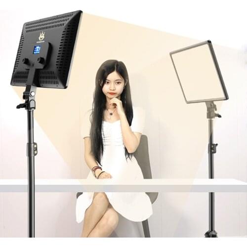 14inch LED Selfie Lighting Panel With Remote Control Video Lamp Photo Studio Photography Lighting With Tripod For Live Stearm