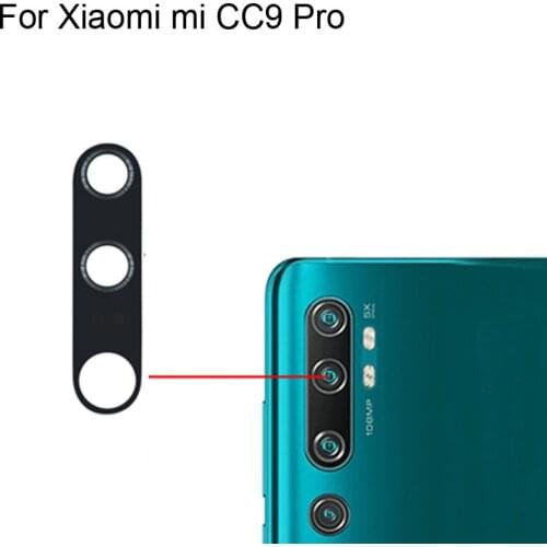 High quality For XIaomi mi CC9 Pro Back Rear Camera Glass Lens test good For XIaomi mi cc 9 Pro Replacement Parts Xiao Mi CC9pro