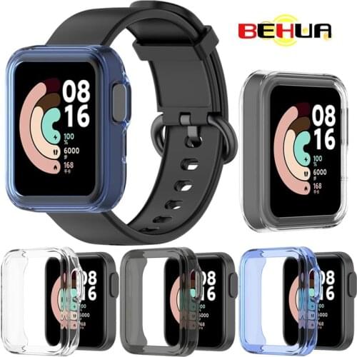 Protective Case for Xiaomi Mi Watch Lite TPU Protection Cover Frame Slim Shell Cases for Redmi Smartwatch Bracelet Accessories