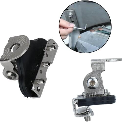 2pcs Light Braket Universal Stainless Steel Car Auto Hood LED Work Bracket Holders Rotatable Headlight Auxiliary Mount Bracket