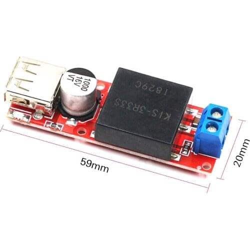 5V USB Output Converter DC 7V-24V To 5V 3A Step-Down Buck KIS3R33S Module KIS-3R33S