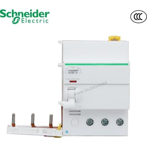 Vigi iC65 ELE 40A 30ma Circuit Breaker Electric leakage protection 3P 230V AC 50/60Hz add on residual current device Schneider