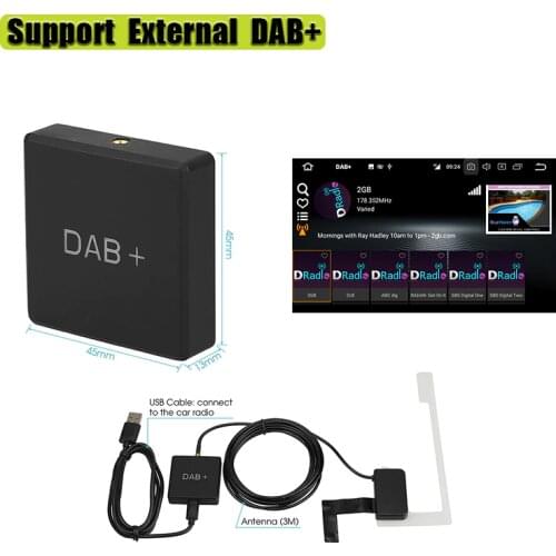 DAB Car Radio Tuner Receiver USB stick DAB+ box for Android Car DVD DAB+ antenna usb dongle for Android car dvd player
